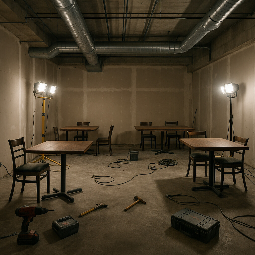 Basic Commercial Space - No Infrastructure & Generic Appearance